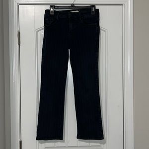 Unpublished Stretch Denim Pants - Pinstripe! Cute!